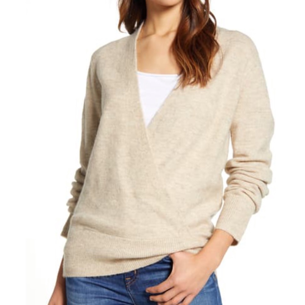 Lucky Brand Wrap Sweater NWT